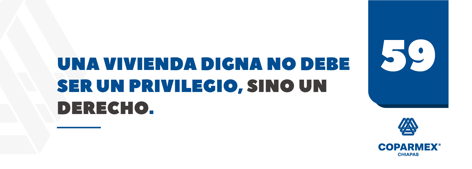Una vivienda digna no debe ser un privilegio, sino un derecho