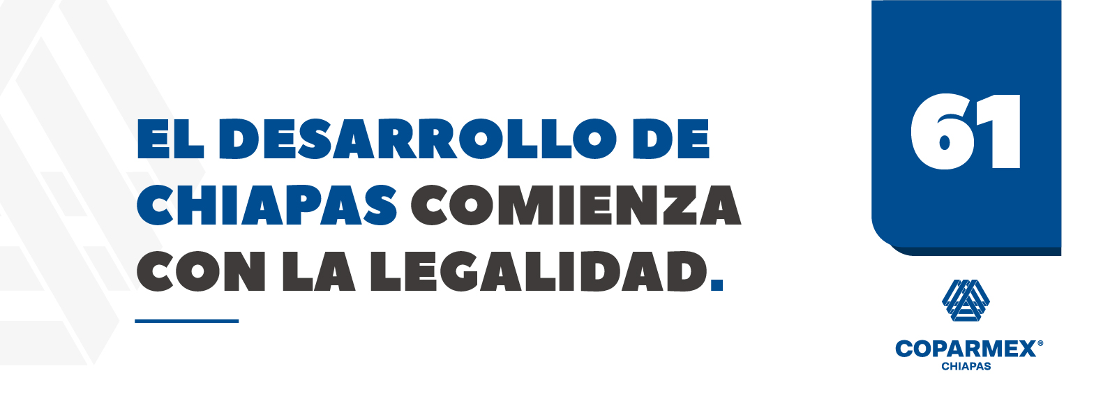 El desarrollo de Chiapas comienza con la legalidad